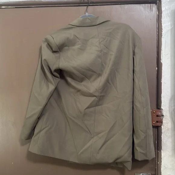 Zara Men’s Olive Green Blazer Size S - Picture 5 of 6
